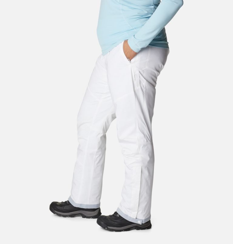Women's Columbia Backslope II Omni-Heat Infinity Pants White | Plus Size CA-R836A